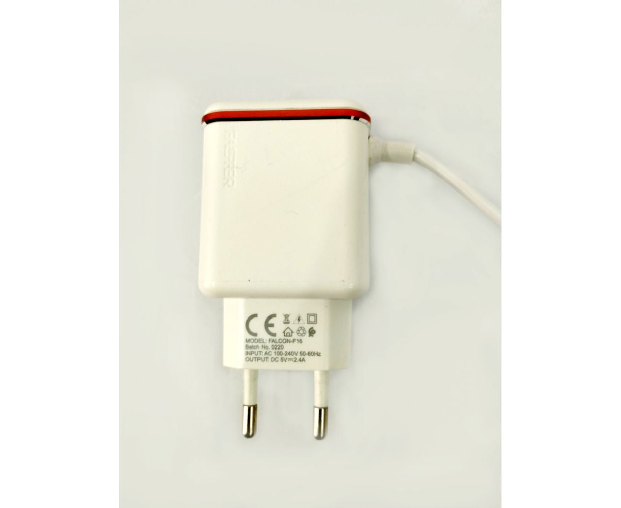 FASTER Falcon F-16 Dual USB Port Fast Charger FASTER Falcon F-16 Dual USB Port Fast Charger